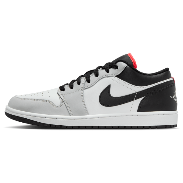 Jordan AJ 1 Low - Men's - Red/White/Gray - Image 2