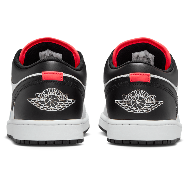 Jordan AJ 1 Low - Men's - Red/White/Gray - Image 3