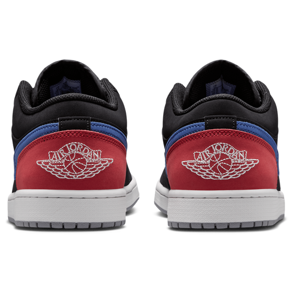Jordan AJ 1 Low - Men's - Black/True Blue/Summit White - Image 3