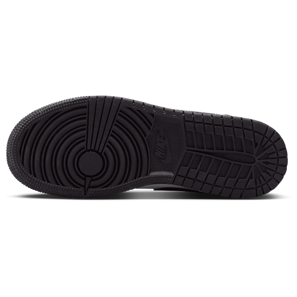 Jordan AJ 1 Low - Boys' Grade School - Black/Black/Summit White - Image 5