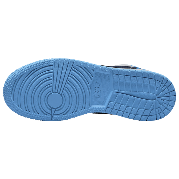 Jordan AJ 1 Low - Boys' Grade School - Dk Powder Blue/Obsidian/White - Image 5