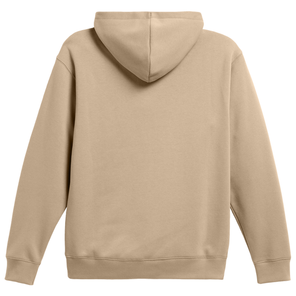 New Balance Oversized Center Embroidered Hoodie - Men's - Tan/White - Image 2