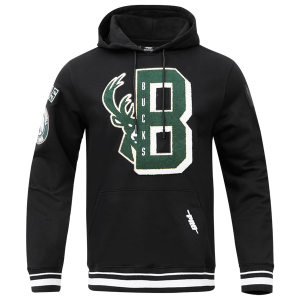 Pro Standard BUCKS MASH UP RIB FLC PO HOODIE - Men's - Black