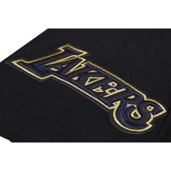 Pro Standard LAKERS MASH UP SJ TEE - Men's - Black - Image 7