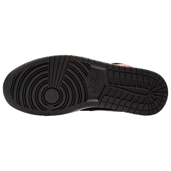 Jordan AJ 1 Mid - Men's - Black/Infrared 23/White - Image 5