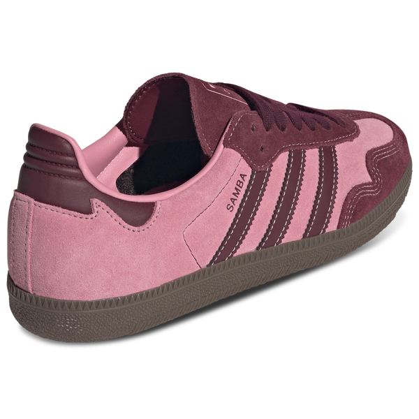adidas Originals Samba OG - Women's - Pink Spark/Shadow Red/Gum - Image 3