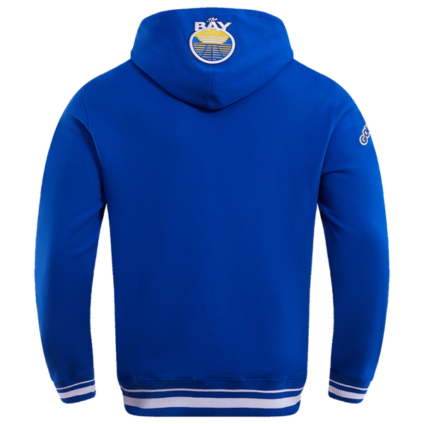 Pro Standard Warriors Pullover Hoodie - Men's - Royal Blue - Image 2