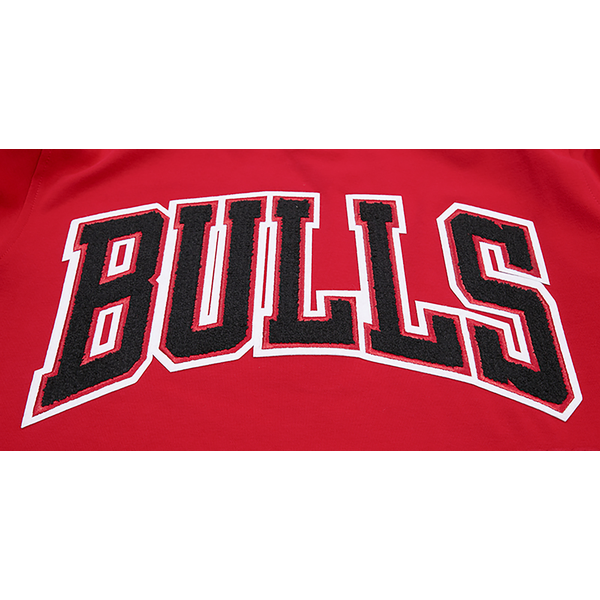 Pro Standard BULLS RETRO CLASSIC DK TEE - Men's - Red/Black - Image 5