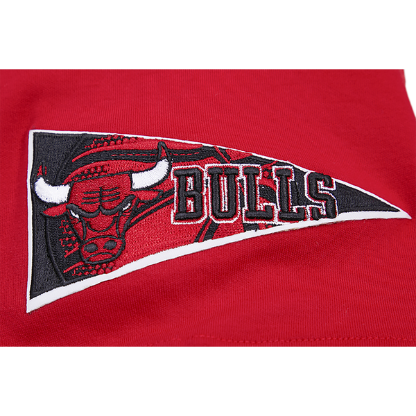 Pro Standard BULLS RETRO CLASSIC DK TEE - Men's - Red/Black - Image 7