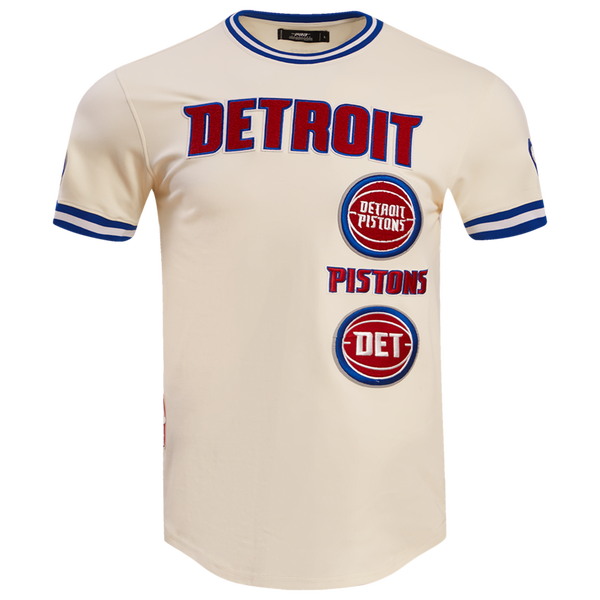 Pro Standard DETROIT PISTONS TEE - Men's - Eggshell