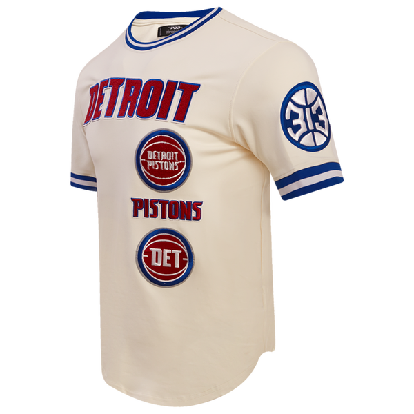 Pro Standard DETROIT PISTONS TEE - Men's - Eggshell - Image 3