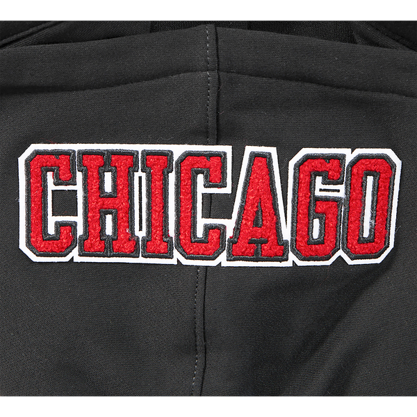 Pro Standard Chicago Bulls Classic Flc Fz Po Hoodie - Boys' Grade School - Black - Image 7