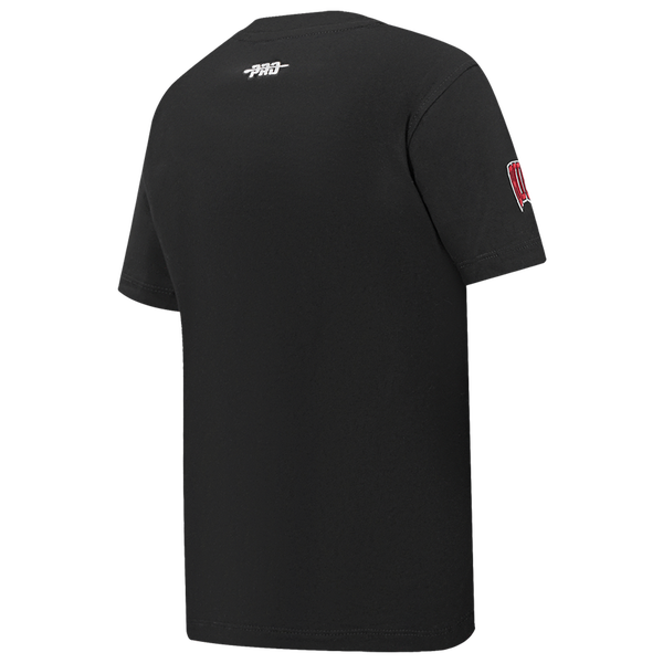 Pro Standard Chicago Bulls Retro Classic SS T-Shirt - Boys' Grade School - Black - Image 4