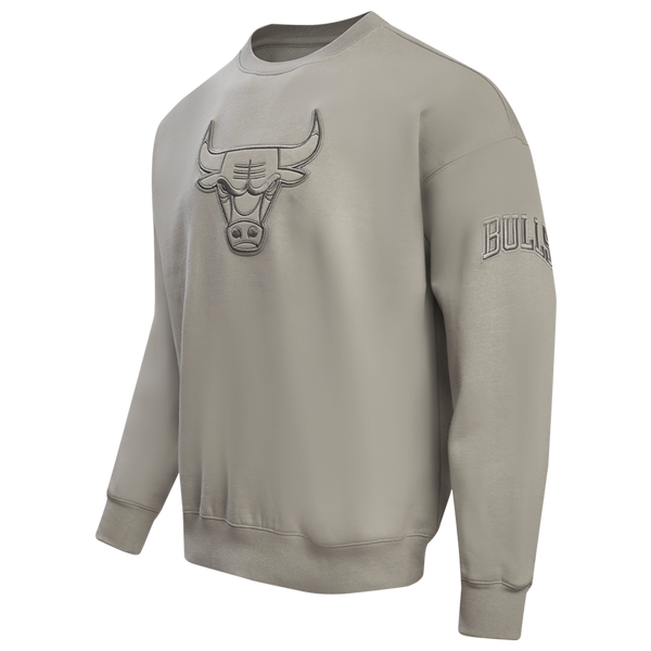 Pro Standard CHICAGO BULLS SWEATSHIRT - Men's - Taupe - Image 3