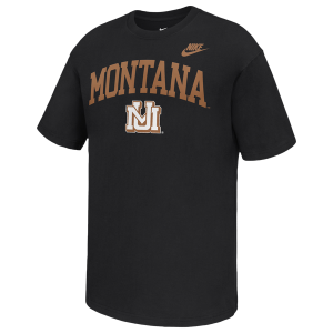 Nike Montana Wordmark Logo Short-Sleeve T-Shirt - Men's - Black
