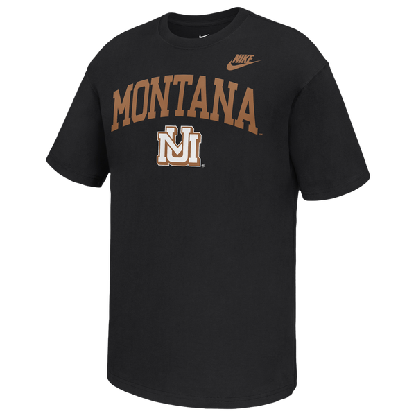 Nike Montana Wordmark Logo Short-Sleeve T-Shirt - Men's - Black