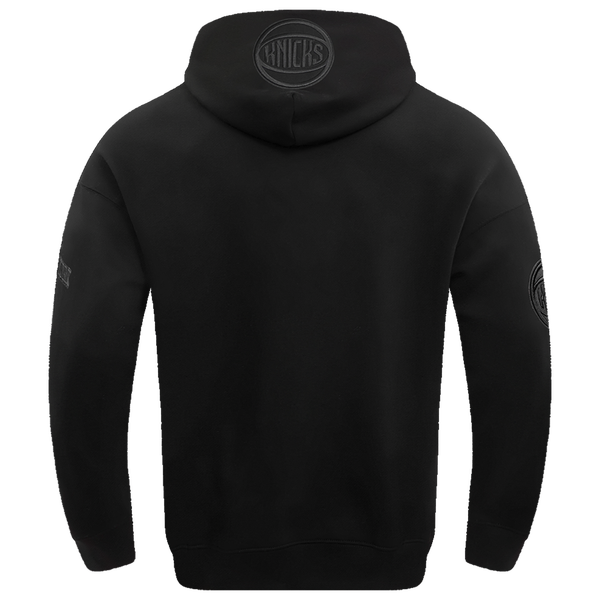 Pro Standard Knicks Neutral Drop Shoulder Pullover Hoodie - Men's - Black - Image 2
