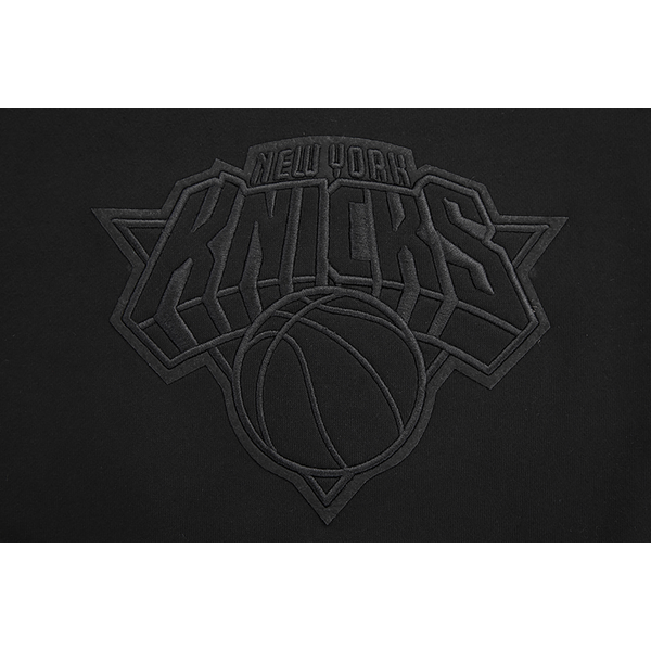 Pro Standard Knicks Neutral Drop Shoulder Pullover Hoodie - Men's - Black - Image 5