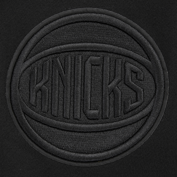 Pro Standard Knicks Neutral Drop Shoulder Pullover Hoodie - Men's - Black - Image 6