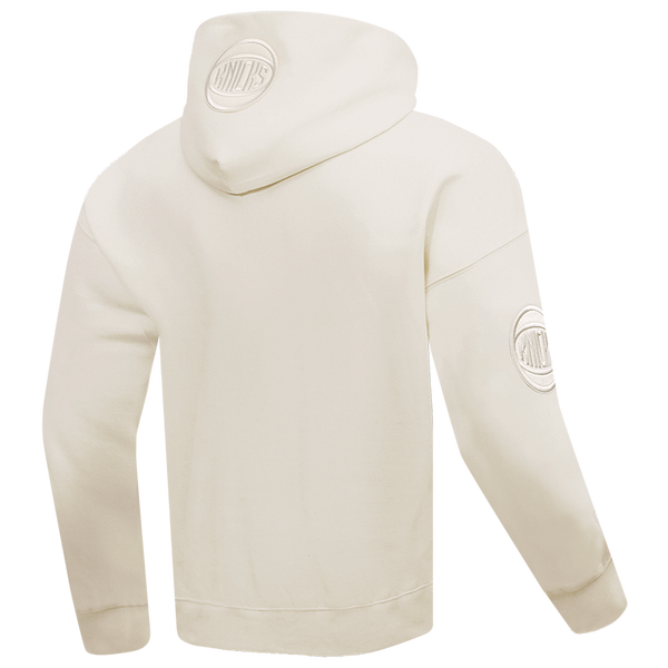 Pro Standard Knicks Neutral Drop Shoulder Pullover Hoodie - Men's - Eggshell - Image 4