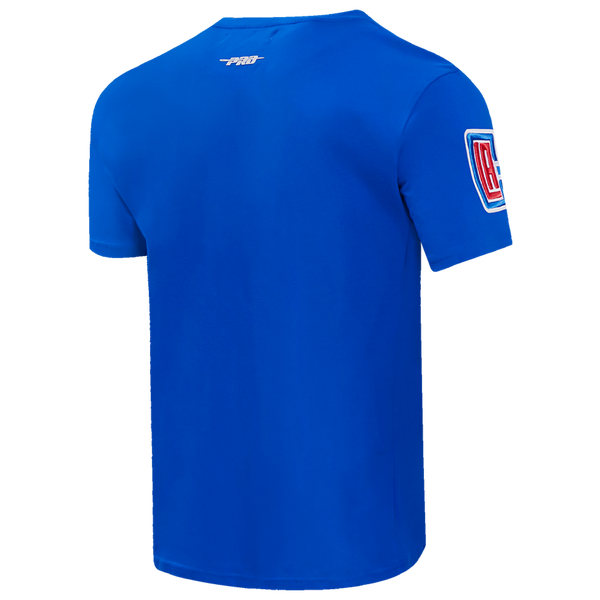 Pro Standard Clippers Classic Chenille T-Shirt - Men's - Royal Blue - Image 4