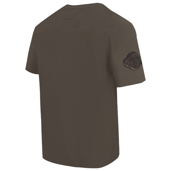 Pro Standard ROCKETS NEUTRAL CJ DROP SHOULDER TEE - Men's - Dark Taupe - Image 4