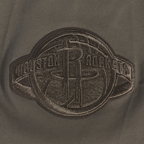 Pro Standard ROCKETS NEUTRAL CJ DROP SHOULDER TEE - Men's - Dark Taupe - Image 7
