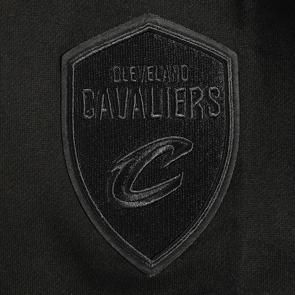 Pro Standard CAVALIERS NEUTRAL DROP SHOULDER FLC PO HOODIE - Men's - Black - Image 5