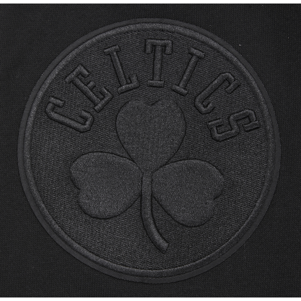 Pro Standard Celtics Pullover Hoodie - Men's - Black - Image 7