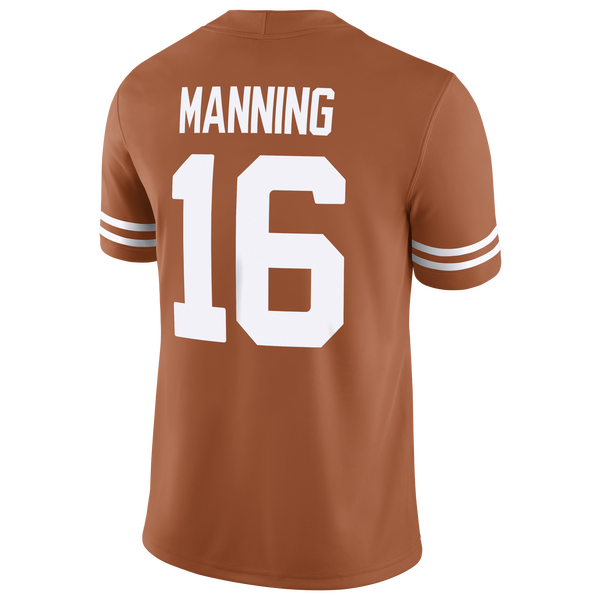 Nike NCAA University of Texas Football Jersey - Men's - Desert Orange - Image 2