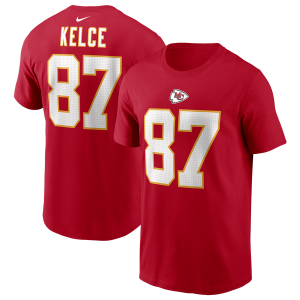 Nike Chiefs Name & Number T-Shirt - Men's - University Red