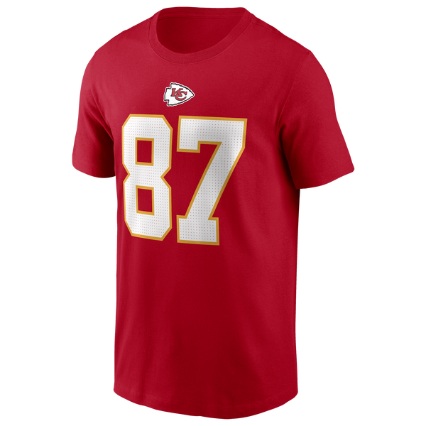 Nike Chiefs Name & Number T-Shirt - Men's - University Red - Image 2