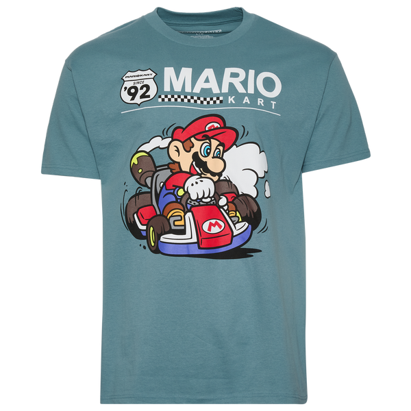 Graphic Tees Mario Kart T-Shirt - Men's - Blue - Image 2