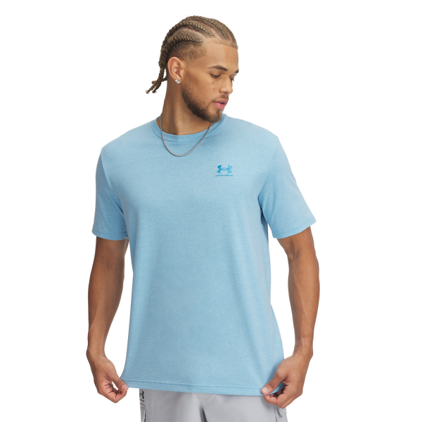 Under Armour Icon Tee - Men's - Ether Blue/Ether Blue