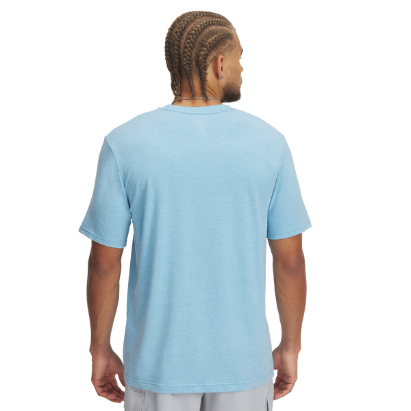Under Armour Icon Tee - Men's - Ether Blue/Ether Blue - Image 2