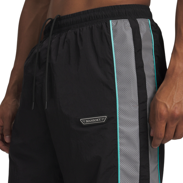 Under Armour X Mansory Icon Track Pant - Men's - Black/Tropical Tide/White