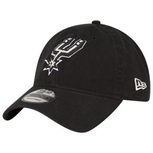 New Era Spurs Core Classics 2.0 Cap - Men's - Black/Black