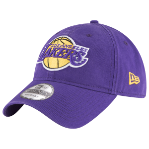 New Era Lakers Core Classic 2.0 9TWENTY Adjustable Hat - Men's - Yellow/Purple