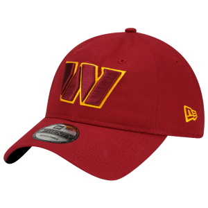 New Era Commanders Core Classic 2.0 9Twenty Cap - Men's - Burgundy/Burgundy