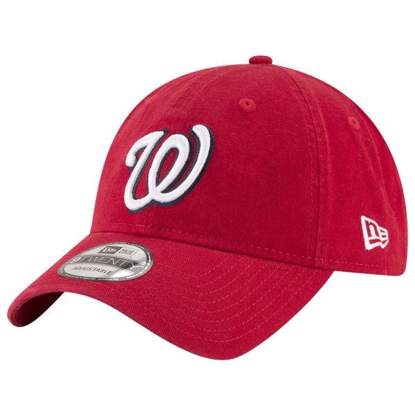 New Era Nationals Game Cap - Men's - White/Red