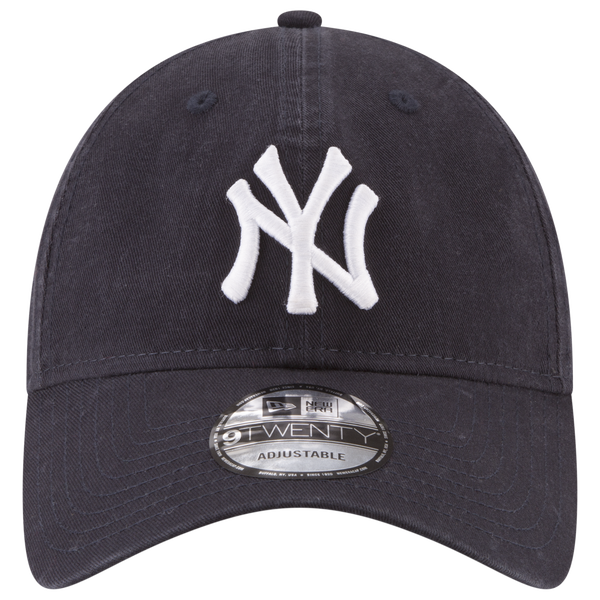 New Era Yankees Core Classic 920 Adjustable Cap - Men's - White/Navy - Image 2