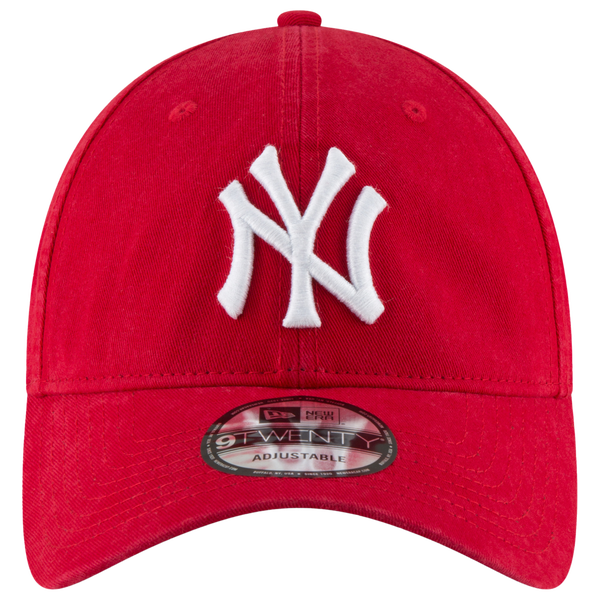 New Era Yankees Core Classic 920 Adjustable Cap - Men's - Red/White - Image 2