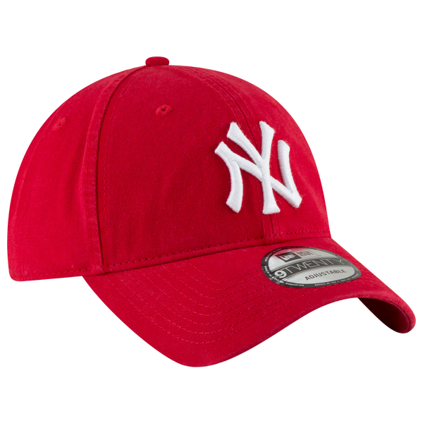 New Era Yankees Core Classic 920 Adjustable Cap - Men's - Red/White - Image 3