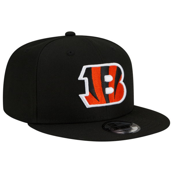 New Era Bengals Basic OTC Snapback Cap - Men's - Black/Multi - Image 3