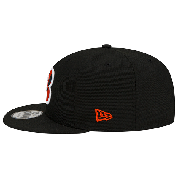 New Era Bengals Basic OTC Snapback Cap - Men's - Black/Multi - Image 6