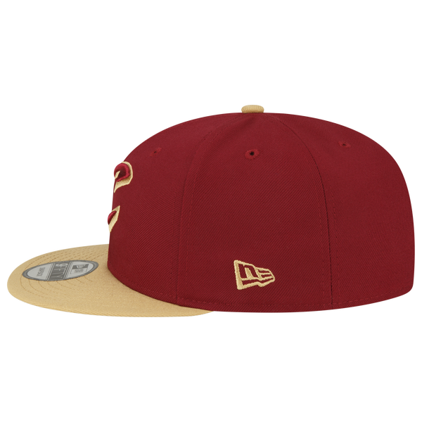 New Era Cavaliers 2 Tone 9Fifty Cap - Men's - Gold/Red - Image 7