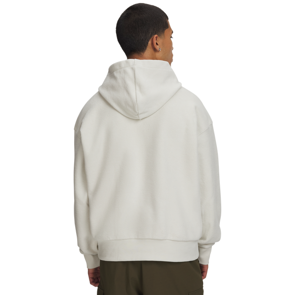 Under Armour Icon Rev Terry Hoodie - Men's - Summit White/Summit White - Image 2