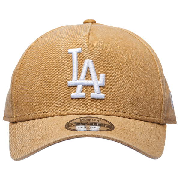 New Era Dodgers 9FORTY Fade Wash - Adult - Yellow/White - Image 2