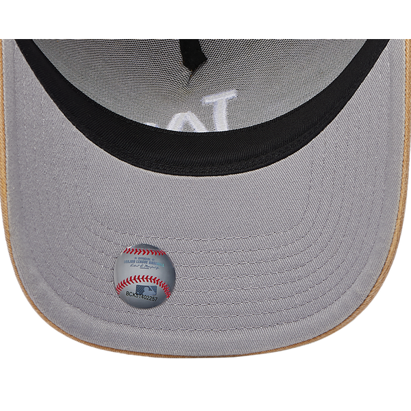 New Era Dodgers 9FORTY Fade Wash - Adult - Yellow/White - Image 5