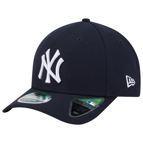 New Era Yankees Player Replica 9FORTY Cap - Men's - Navy/White